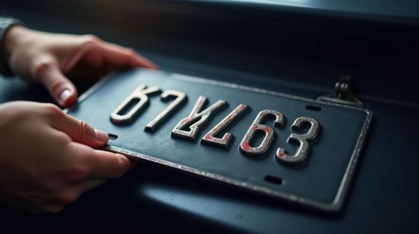 Pourquoi choisir une plaque d'immatriculation 4D ? Avantages et inconvénients