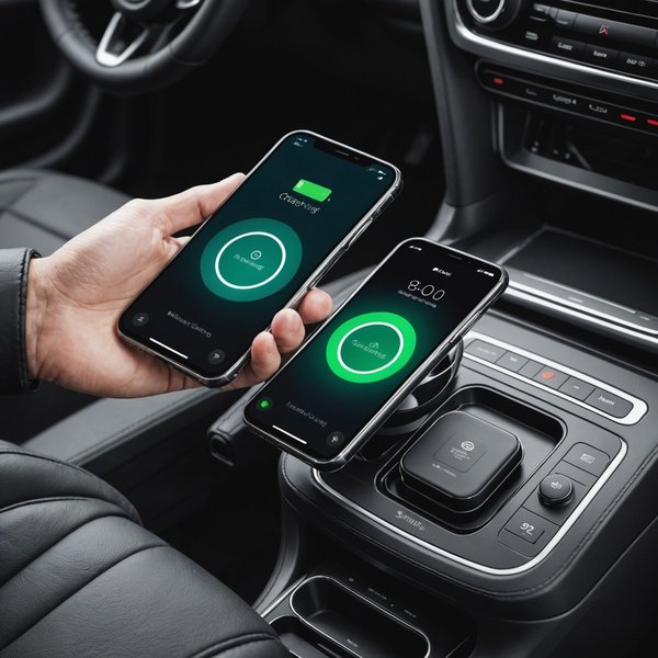 Comment installer un système de recharge sans fil pour les téléphones dans une voiture familiale?